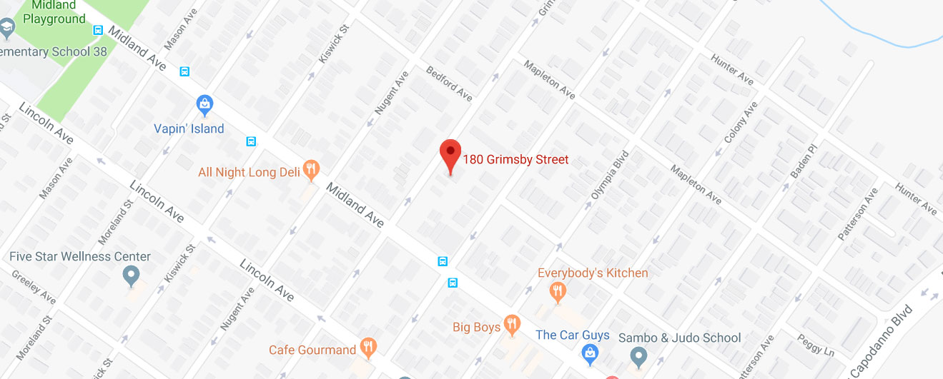 A map of 180 Grimsby St, Staten Island, NY 10306-5824. Click to see the map on MSN Maps & Directions